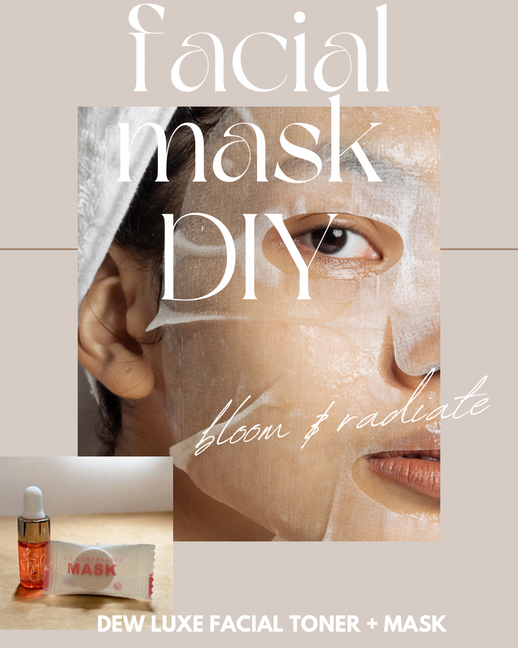 DEW LUXE DIY FACIAL MASK
